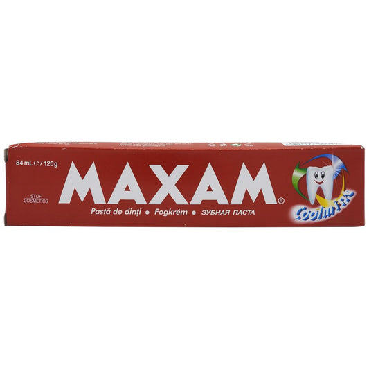 Pasta de Dinti Maxam, Aroma Coolmint, Reimprospatare Intensa, Tub 120 g