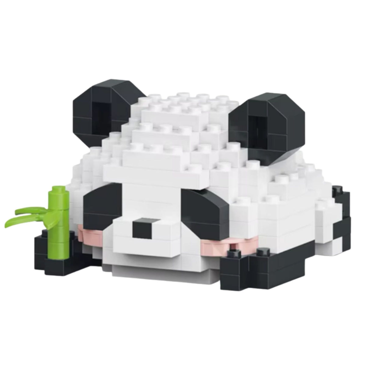 Set de Constructie Panda cu Bambus, Jucarie Educativa STEM si Model 3D, Plastic ABS, 159 Piese, 6+ Ani, 7.8 x 4.1 x 11.3 cm, Mov