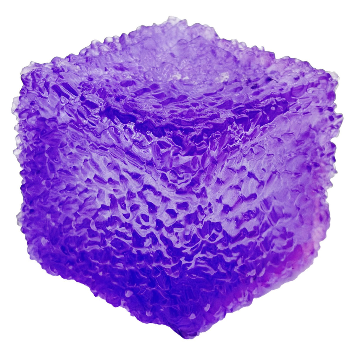 Jucarie Squishy Antistres, Cub Magic Inghetat cu Revenire Lenta, Termoplastic, 4.5x4.5x4.5 cm, Culoare Surpriza Mix
