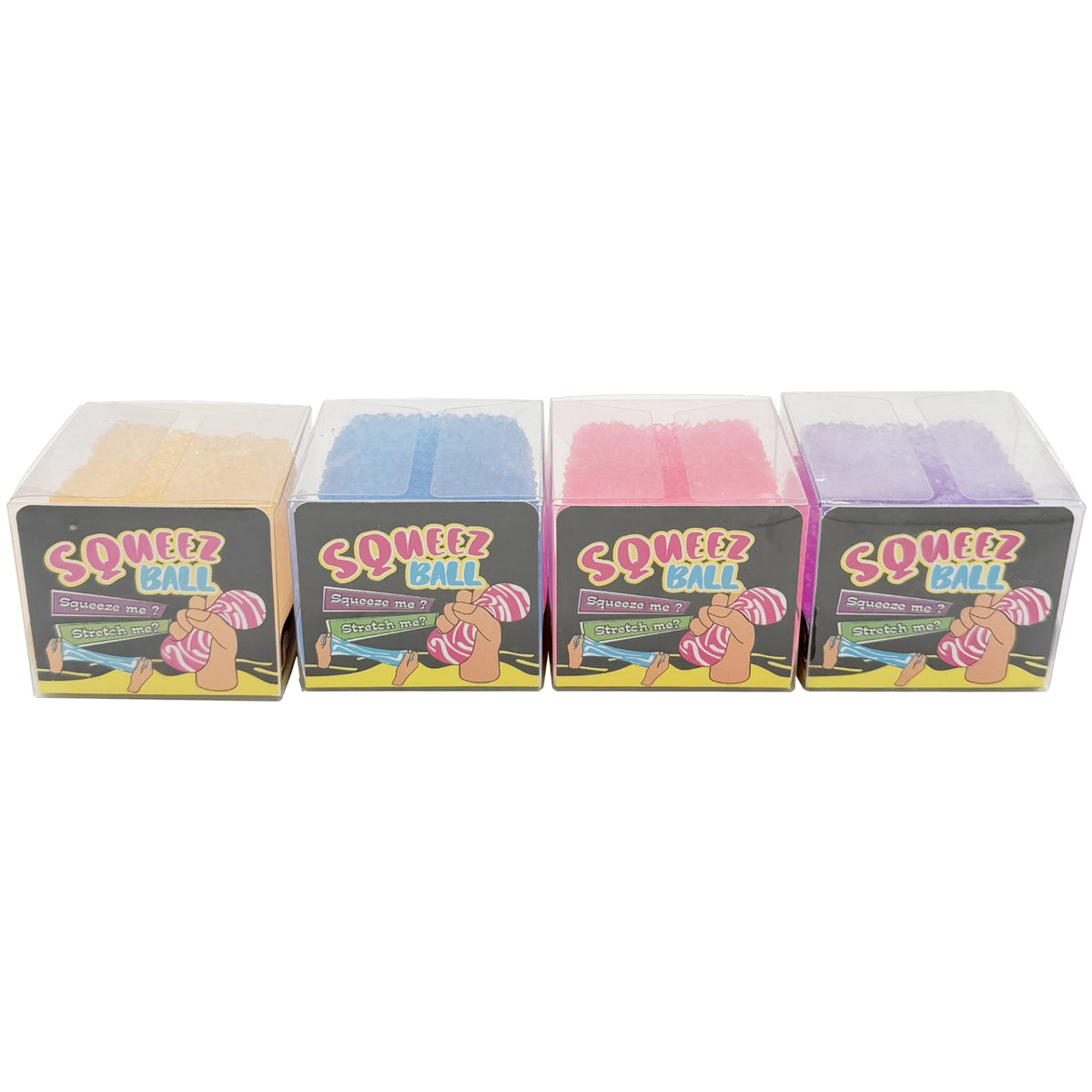Jucarie Squishy Antistres, Cub Magic Inghetat cu Revenire Lenta, Termoplastic, 4.5x4.5x4.5 cm, Culoare Surpriza Mix