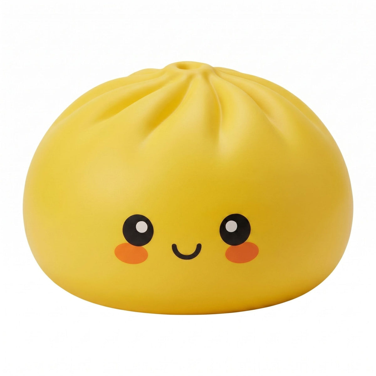 Jucarie Antistres Squishy Dumpling Jumbo, Revenire Lenta, Spuma Poliuretanica, 25 cm, 1.5 kg, Galben