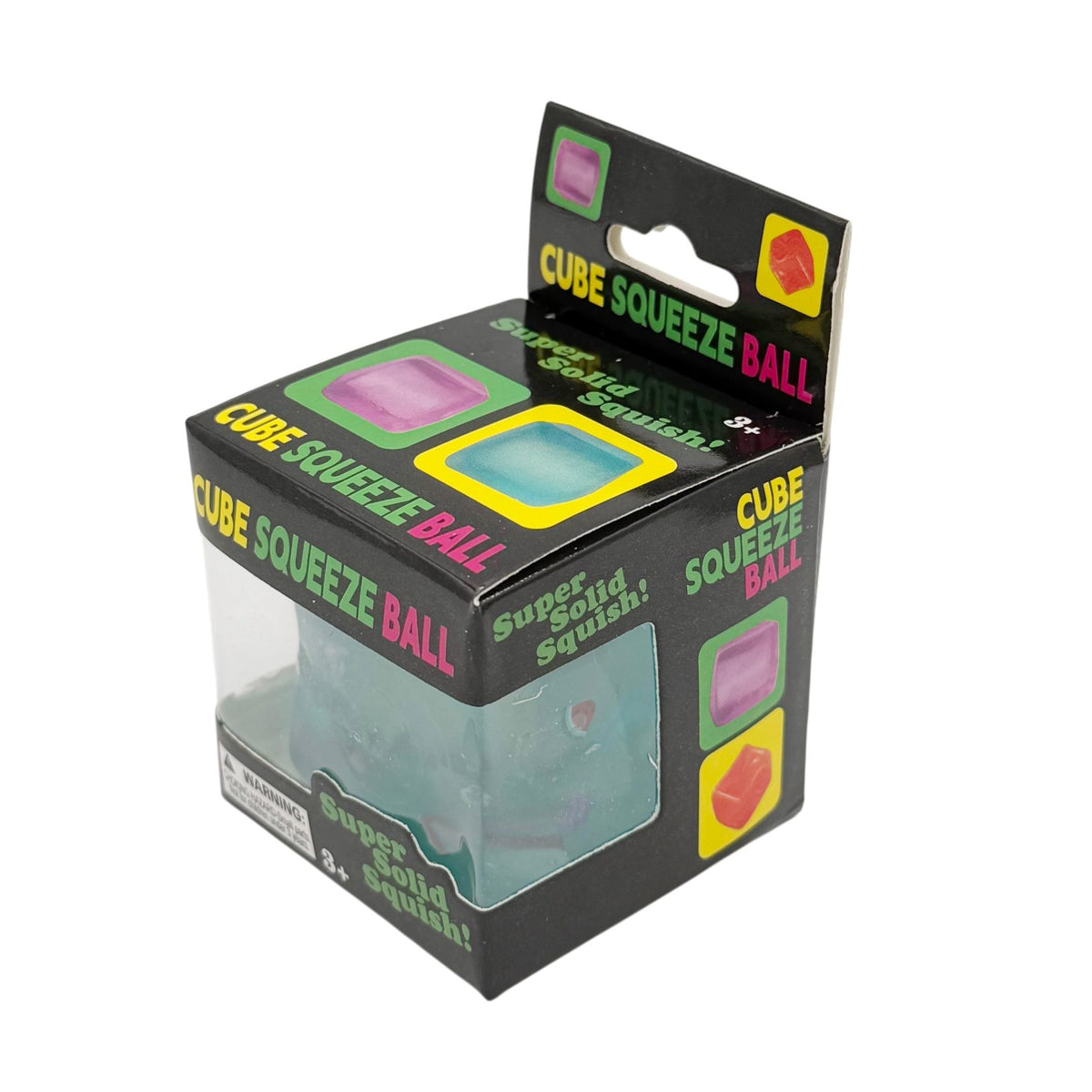 Jucarie Squishy Antistres, Cub Fidget 3D cu Fructe, Termoplastic, 5x5x5 cm, Culori Random