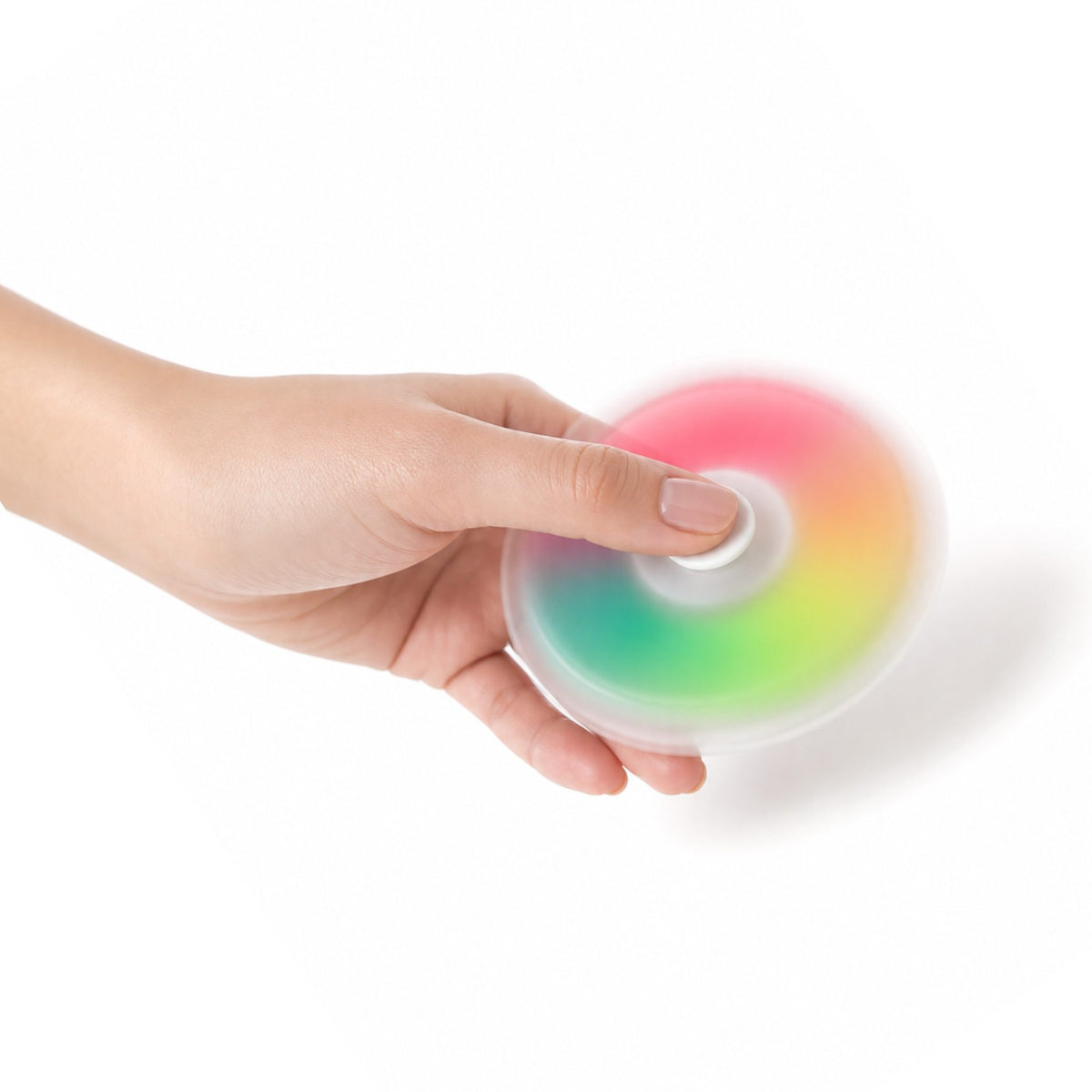 Jucarie Antistres Simple Dimple, Stimulare Senzoriala cu 5 Bule Pop It, Silicon si Plastic, Multicolor