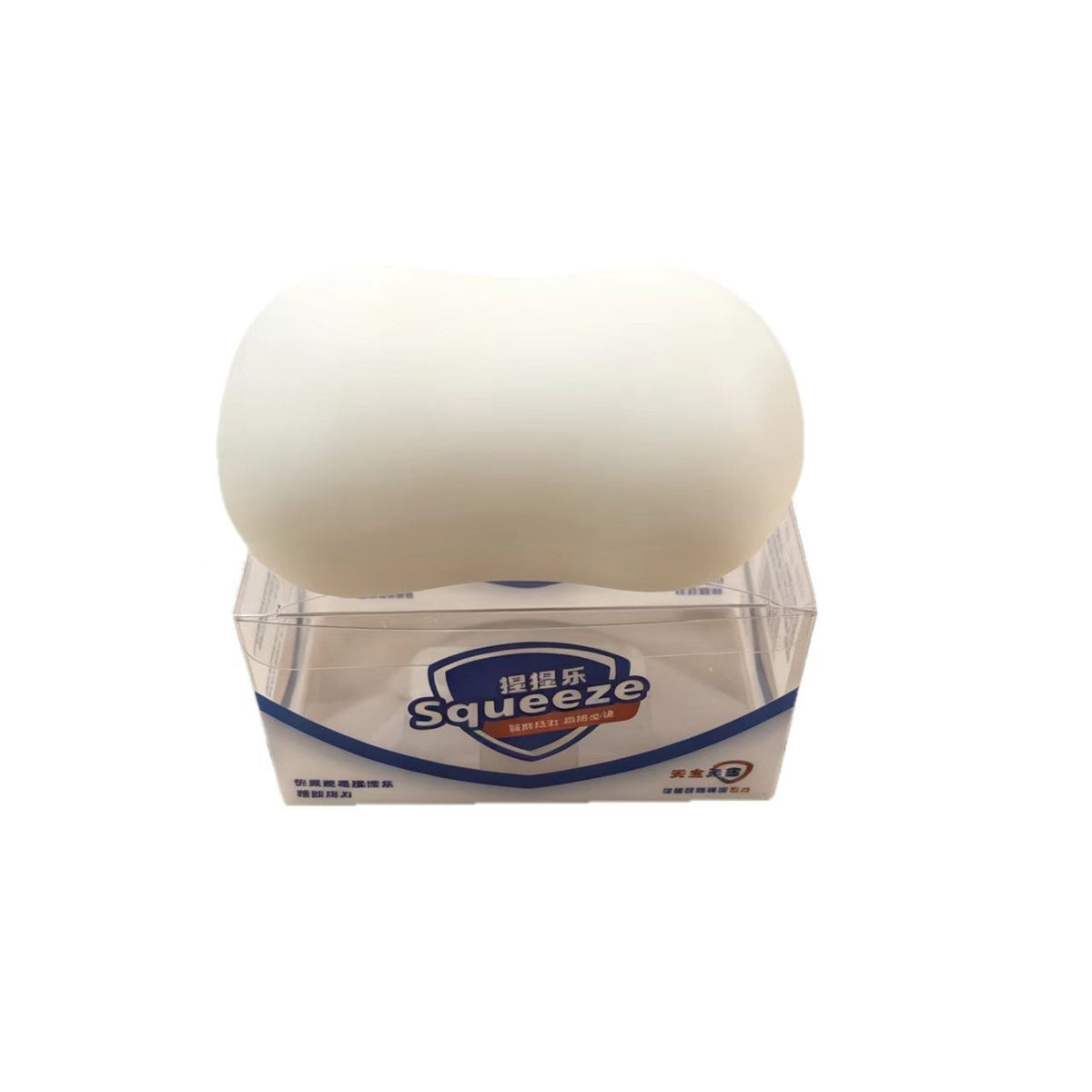 Jucarie Antistres Squishy Sapun, Slow Rising, Moale, Poliuretan, 11 cm, Roz