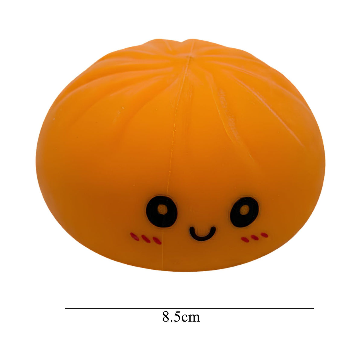 Jucarie Squishy Antistres, Model Galustca Fata Zambitoare cu Revenire Lenta, Material TPR, Recipient Steamer Inclus, 8.5 cm, Culoare Aleatorie