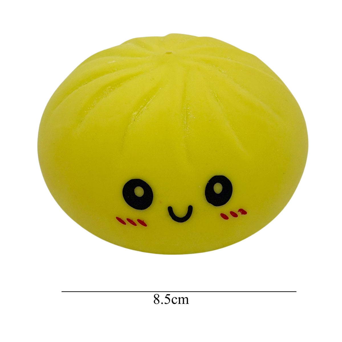 Jucarie Squishy Antistres, Model Galustca Fata Zambitoare cu Revenire Lenta, Material TPR, Recipient Steamer Inclus, 8.5 cm, Culoare Aleatorie