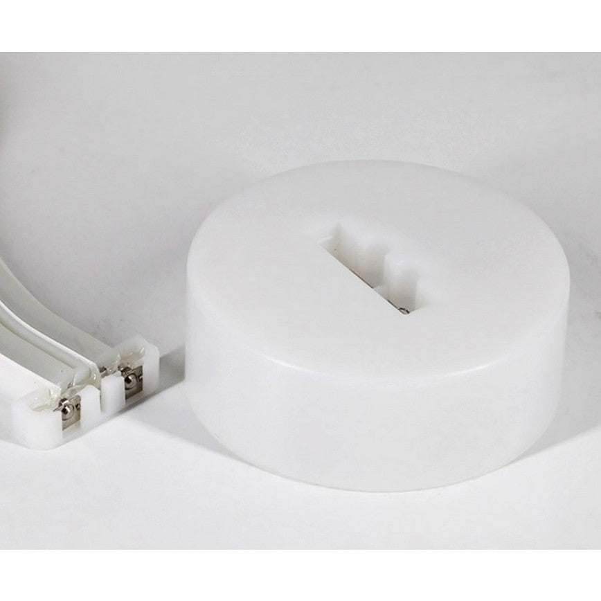 Decoratiune Luminoasa de Craciun, Model Stea cu LED, Alimentare pe Baterii, Rosu