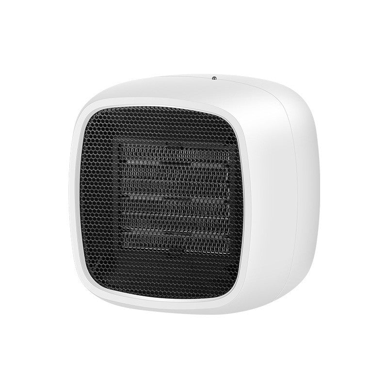 Mini Radiator Electric Portabil, Aeroterma Compacta 800 W, 2 Trepte de Incalzire, Sistem de Siguranta la Rasturnare, 150x120x175 mm, Alb
