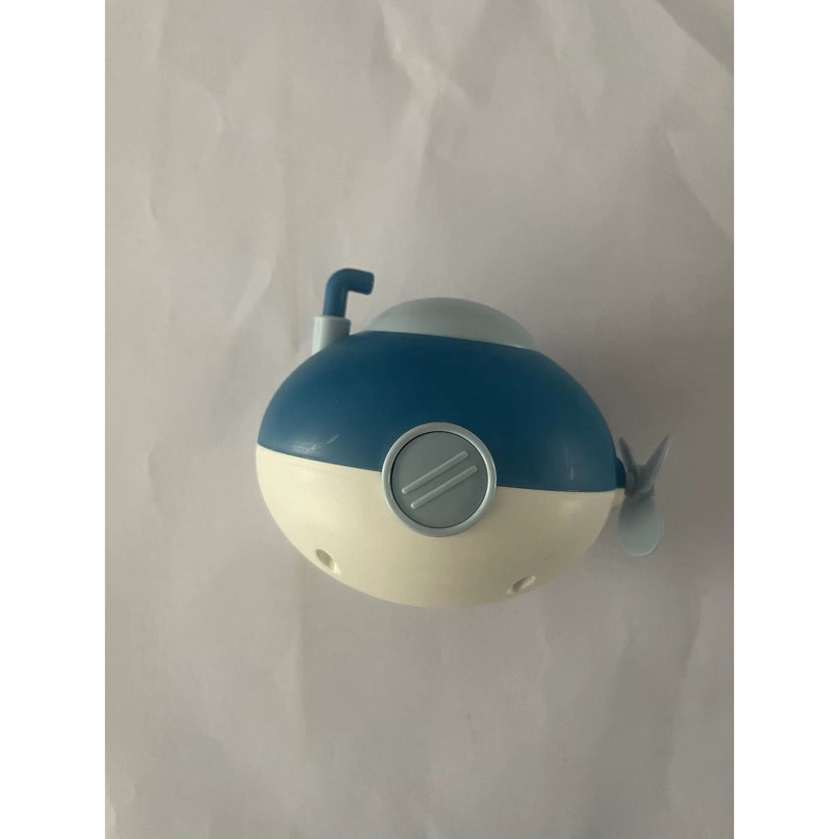 Jucarie De Baie Submarin Pentru Copii, Mecanism Cu Cheita, Plastic, 11x8.5 Cm, Albastru
