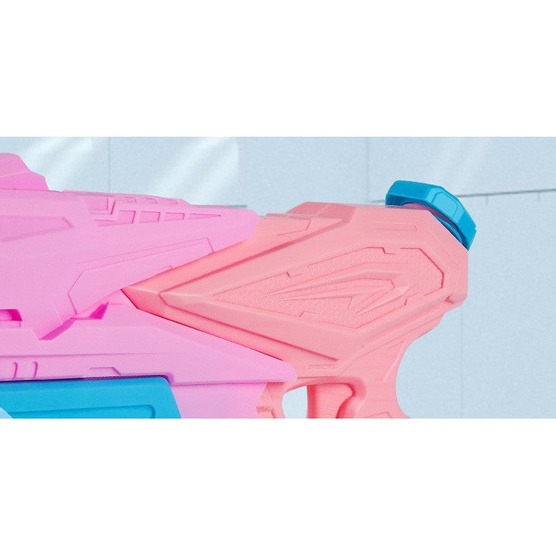 Pistol cu Apa pentru Copii si Adulti, Mecanism cu Pompa si 3 Duze, Jucarie pentru Piscina si Plaja, Rezervor 500 ml, Roz, Varsta 6 ani+