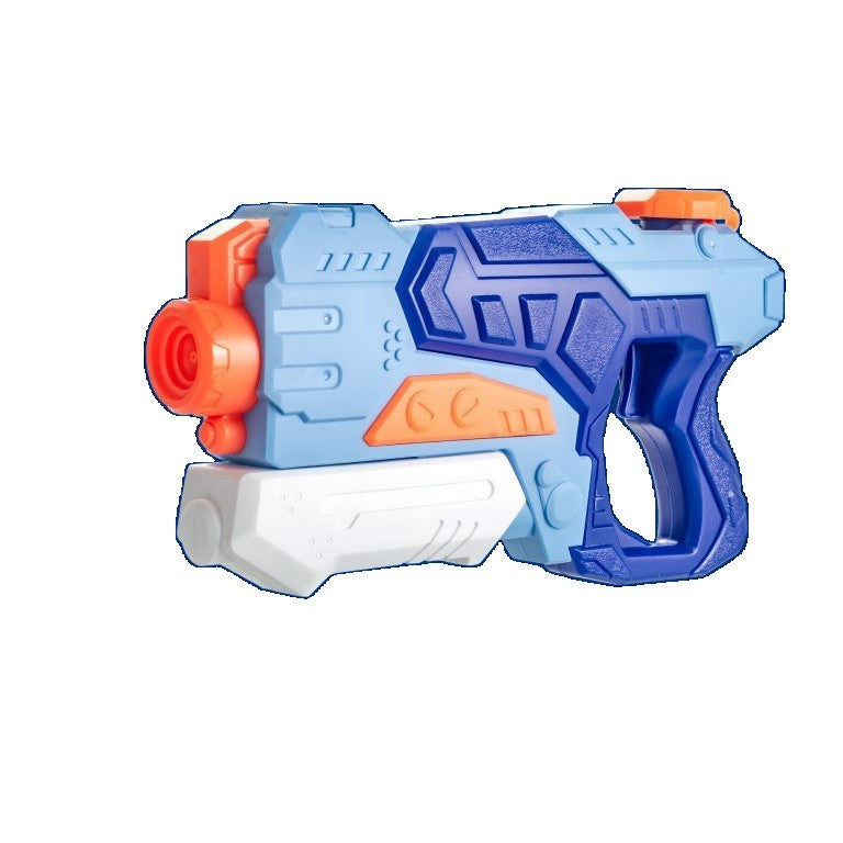 Pistol cu Apa pentru Copii si Adulti, Set 3 Bucati cu Pompa de Inalta Presiune, Jucarie Exterior pentru Piscina si Plaja, Rezistent la Scurgeri, Albastru, 1500 ml, 500 ml, 300 ml