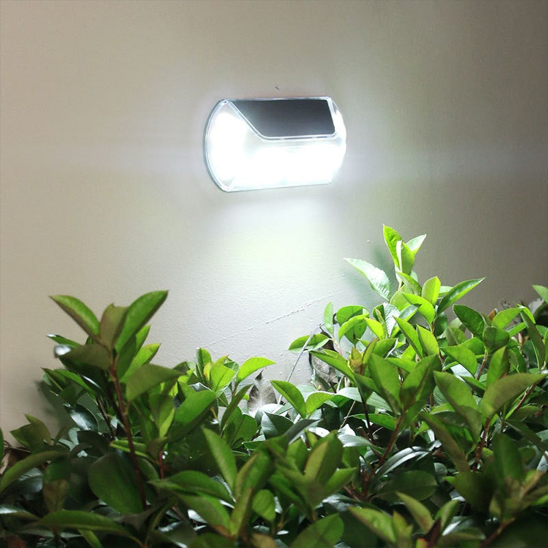 Aplica Solara LED SMD de Perete cu Senzor de Miscare, Lampa Exterior Dreptunghiulara, Protectie IP44, 40 LED-uri, Acumulator 1200mAh, Autonomie 8 Ore, 19.2 x 8.9 cm, Alb Rece