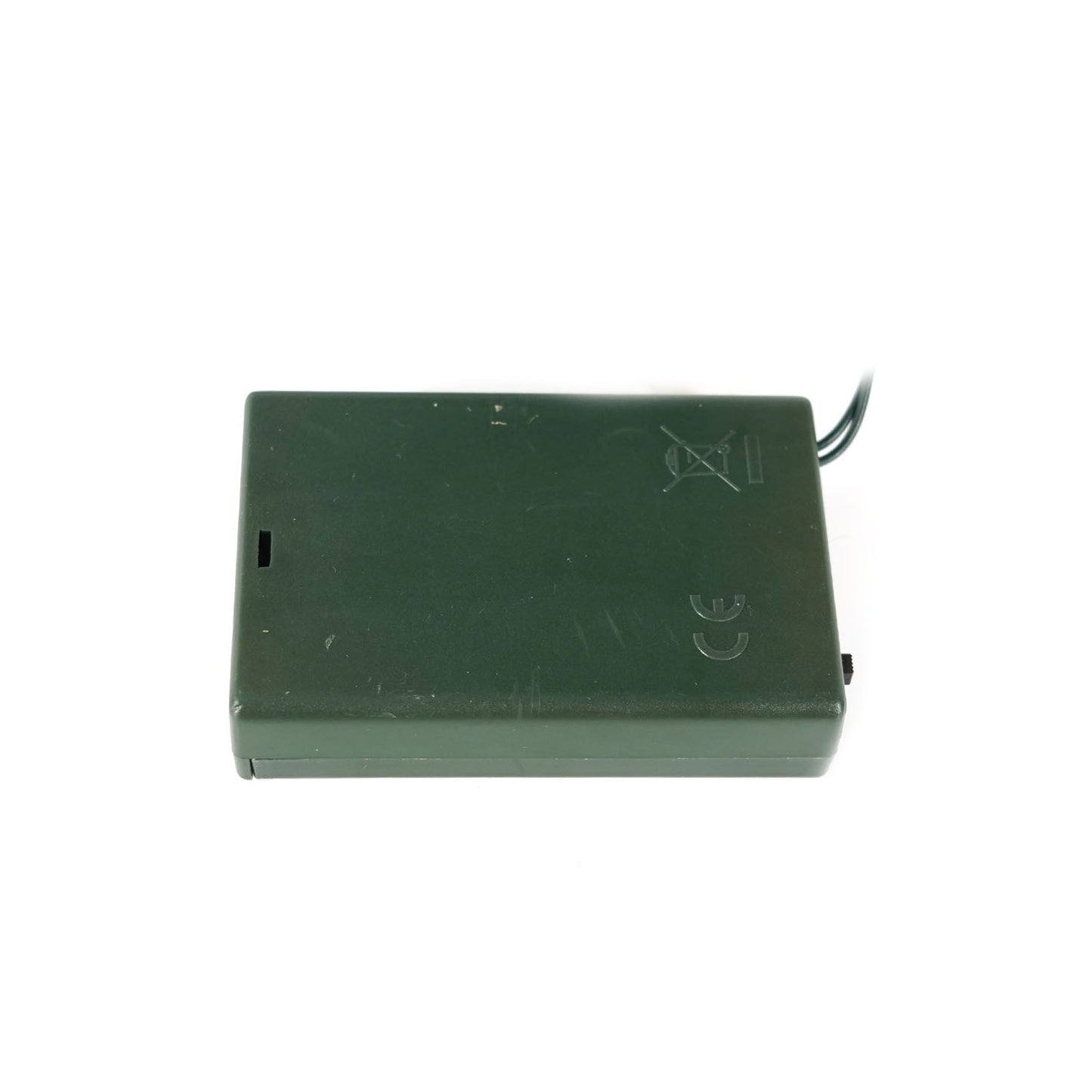Brad Artificial Craciun Complet Impodobit, Instalatie 20 LED Alb Cald si 20 Globuri Rosii Incluse, Suport Plastic, Verde, 60 cm