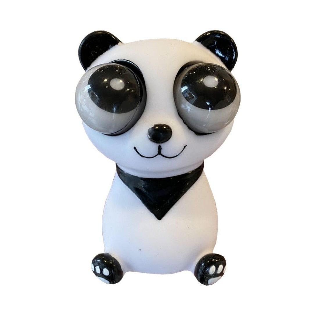 Jucărie Interactivă Antistres Panda, Efect Eye-Popping, Cauciuc Moale, Multicolor