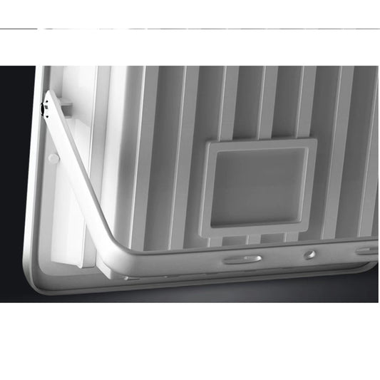 Proiector LED Solar cu Senzor de Lumina si Panou Fotovoltaic, Protectie IP67 Rezistent la Apa, 96 LED-uri, 30W, 17x13 cm, Negru