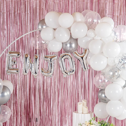 Balon Folie Metalizata Litera J, Decoratiune Petrecere Aniversara, Aluminiu, Compatibil Aer si Heliu, Pai Inclus, 40 cm, Argintiu