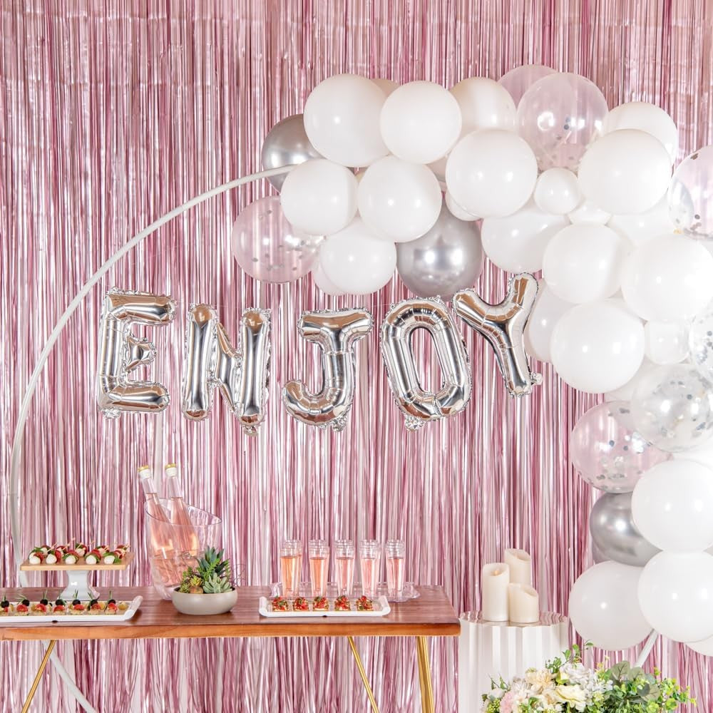 Balon Folie Metalizata Litera E, Umflare Heliu sau Aer, Include Pai de Umflare, Material Rezistent, Argintiu, 40 cm