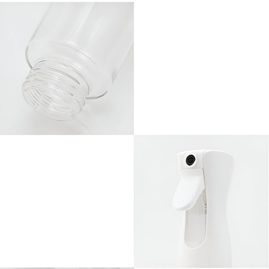 Pulverizator Pentru Ulei si Otet, Dozator Reincarcabil cu Pulverizare Uniforma, Recipient din Plastic, 200 ml, Alb