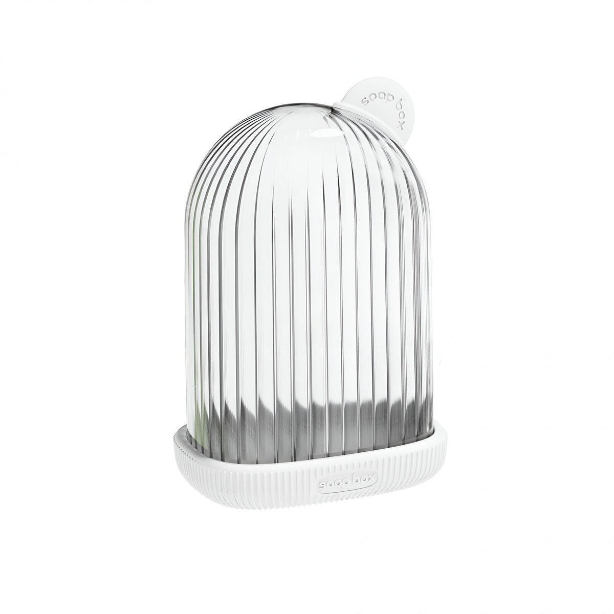 Sapuniera de Calatorie cu Capac si Scurgere, Recipient Portabil Impermeabil pentru Baie, Plastic, 12.6x6.1x8.4 cm, Alb