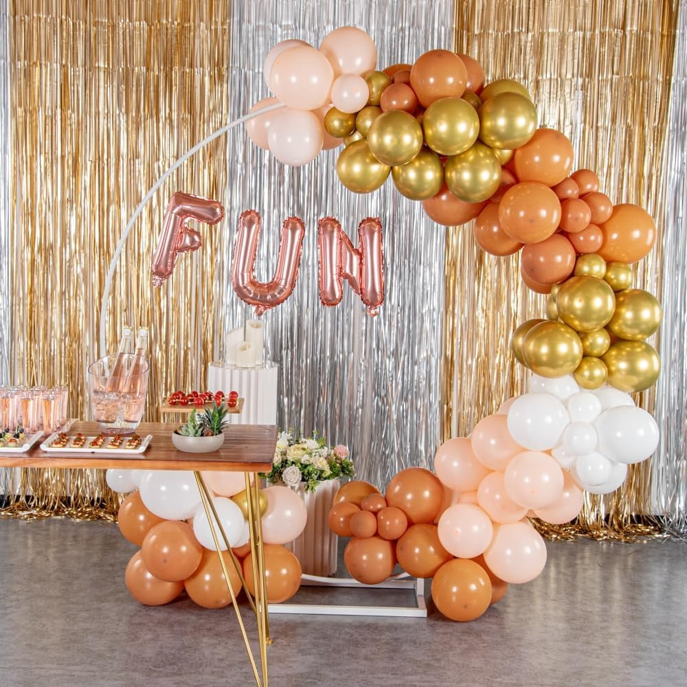 Balon Folie Metalizata Litera N, Decoratiune Petrecere Aniversara, Material Aluminiu, Umflare Heliu sau Aer, Include Pai, 40 cm, Rose Gold
