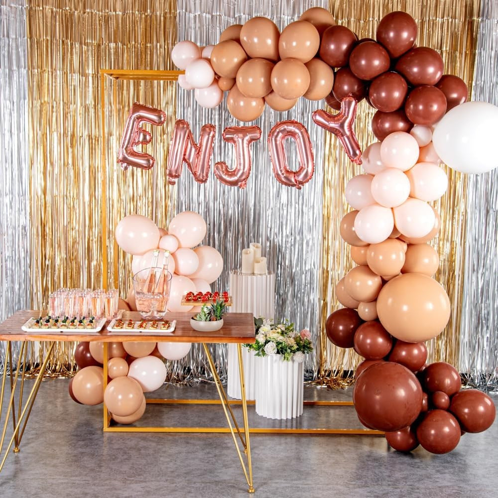 Balon Folie Metalizata Litera J, Pentru Heliu Sau Aer, Pai Inclus, Aluminiu, 40 cm, Rose Gold