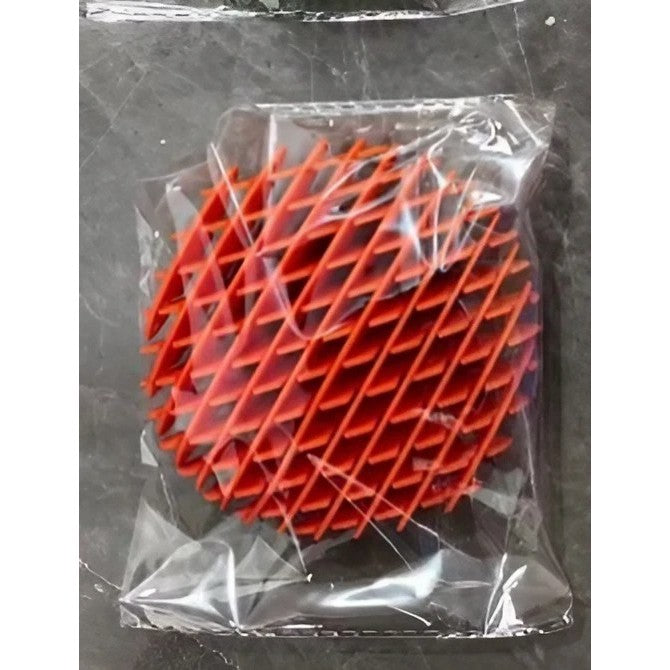 Jucarie Worm Fidget Anti Stres, Plasa Elastica Pentru Decompresie, Plastic, 10-24.5 cm, Portocaliu