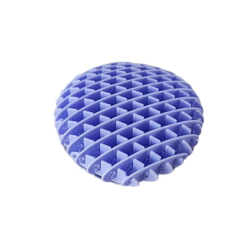Jucarie Worm Fidget Anti Stres, Plasa Elastica Pentru Decompresie, Plastic, 10-24.5 cm, Mov