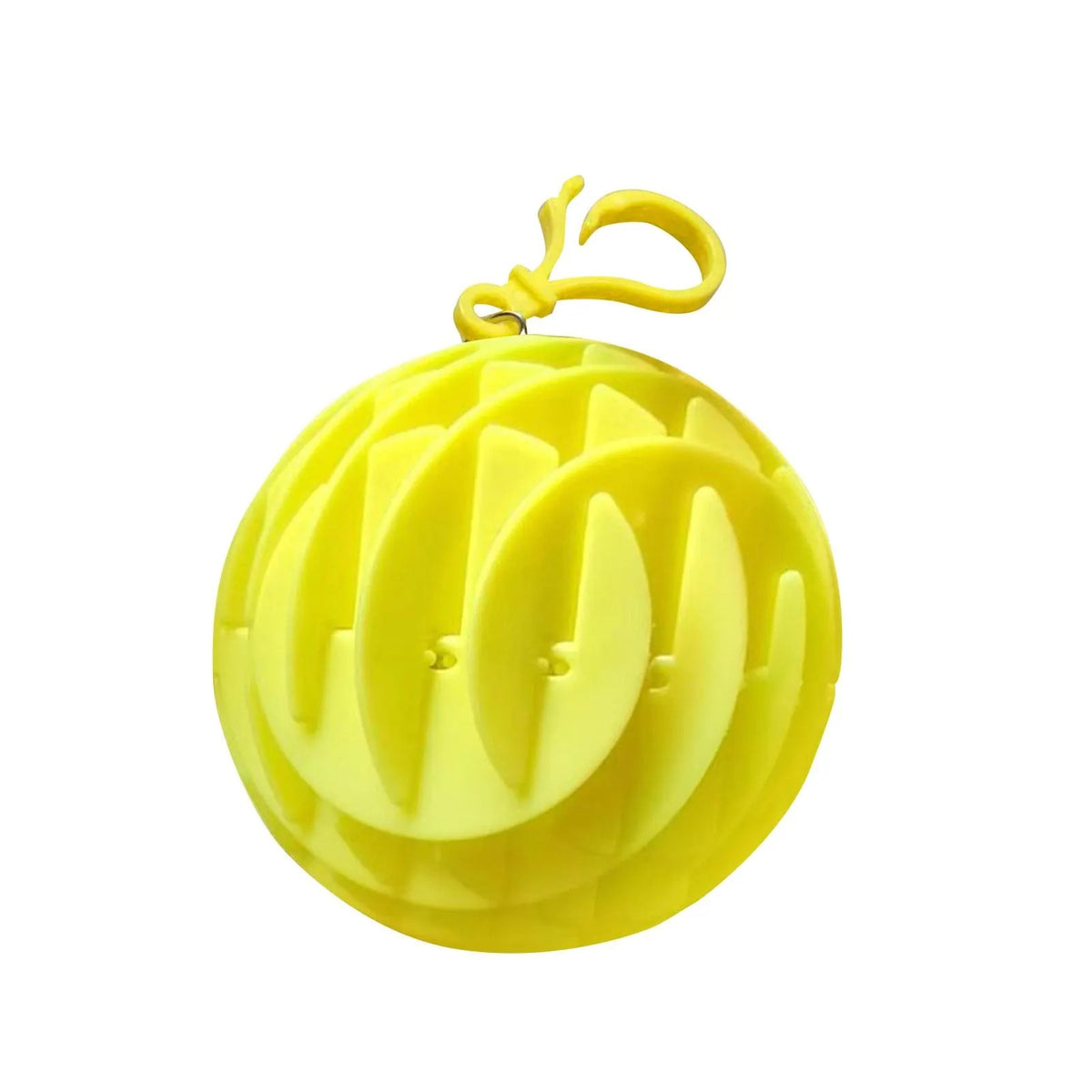 Jucarie Worm Fidget Anti Stres, Decompresie, Plastic, Galben, 6-15.5 cm