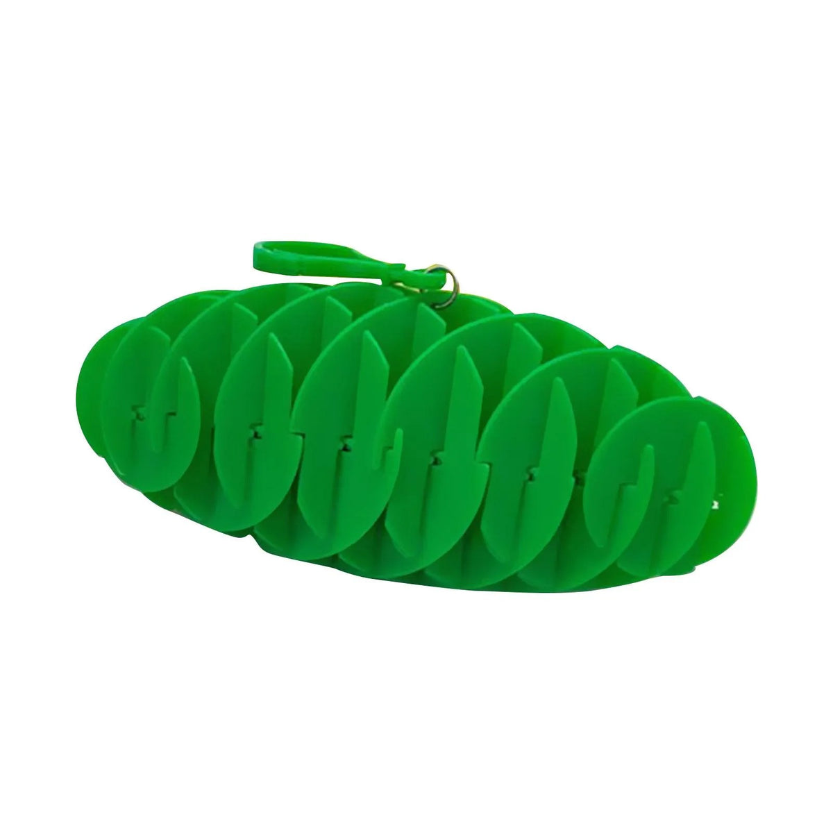 Jucarie Worm Fidget, Anti Stres de Decompresie, Plastic, Verde, 6-15.5 cm