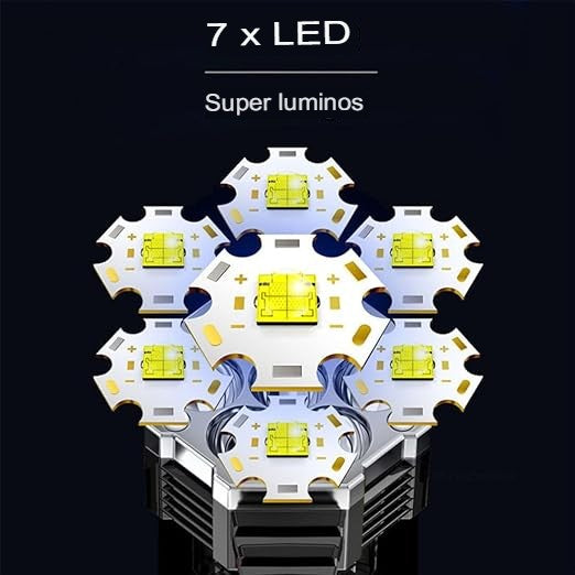 Lanternă LED Reîncărcabilă USB, Tip Proiector COB cu Mâner, Rezistentă la Apă IPX4, Lanternă Portabilă pentru Drumeții și Camping, Plastic, 14.1 x 6.4 cm, Negru/Albastru