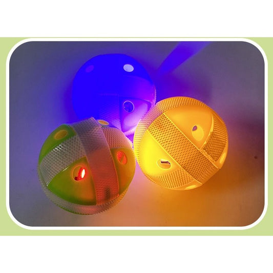 Joc Darts pentru Copii, Tinta Pliabila cu Mingi Velcro si Bile Luminoase Flash, Design Spatiu, Textil, 36.5 cm, Albastru, 10 Piese