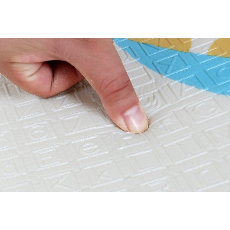 Covor din Spuma pentru Copii, Pliabil cu Doua Fete, Suprafata Antiderapanta si Impermeabila, Protectie Termica, Material XPE Ecologic, 180 x 200 cm