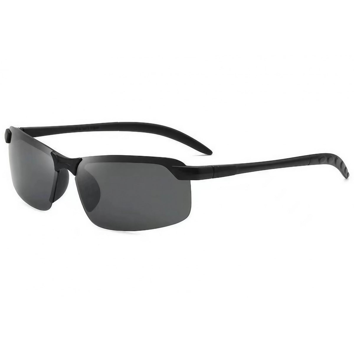 Ochelari de Soare Polarizati, Protectie UV400 Cat 3, pentru Condus si Sport, Rama Policarbonat, Negru, 14 x 3.7 cm, 15.2 g
