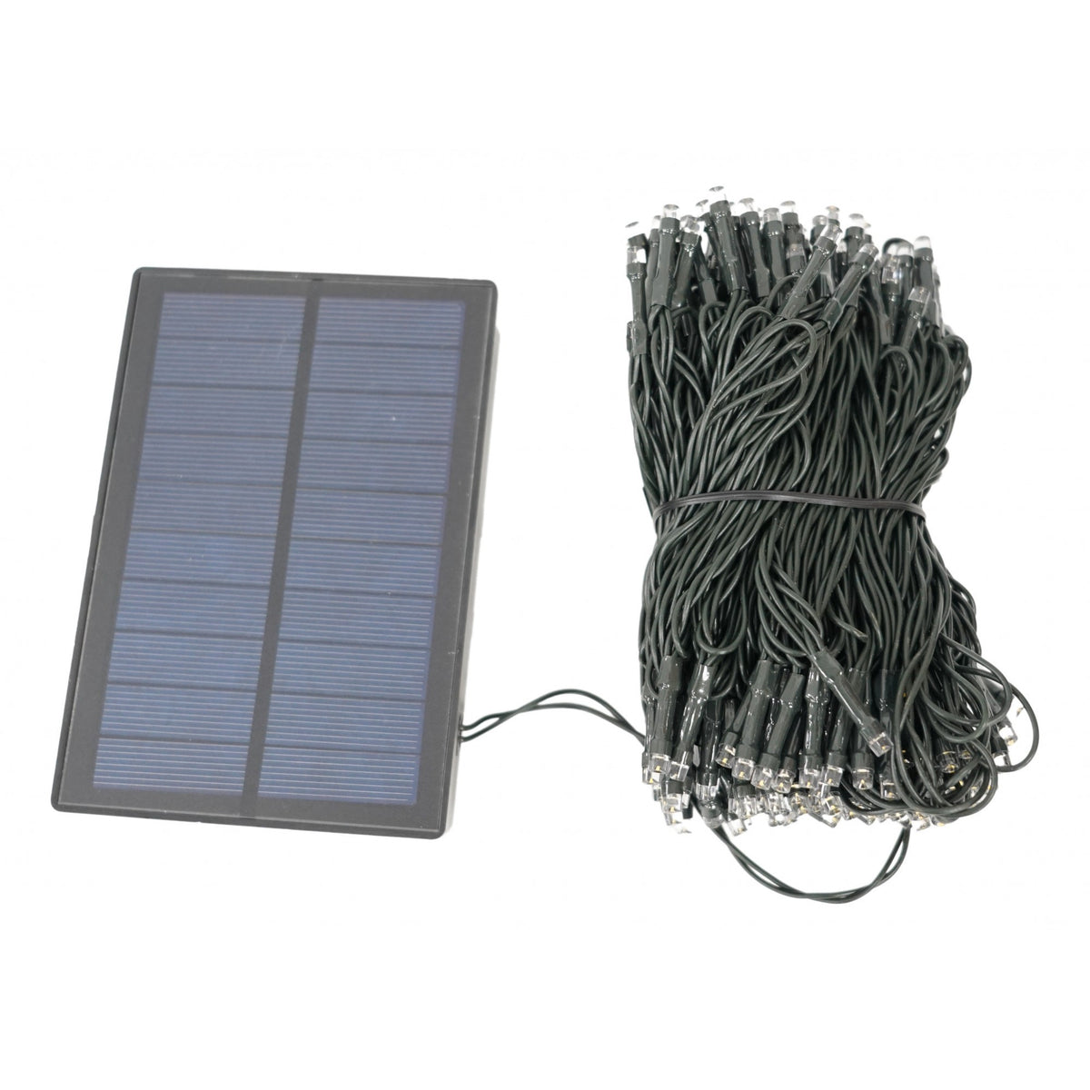 Instalatie Craciun cu Energie Solara, 200 LED-uri, Fir Plastic Anti-inghet, Liniara, Multicolor, 22 m