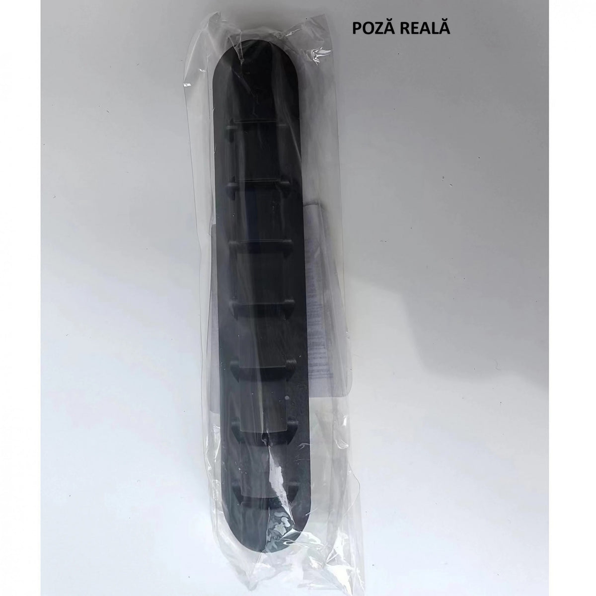 Organizator Cabluri Autoadeziv, Suport Management Cabluri Multifuncțional, Silicon, 7 Sloturi, Negru