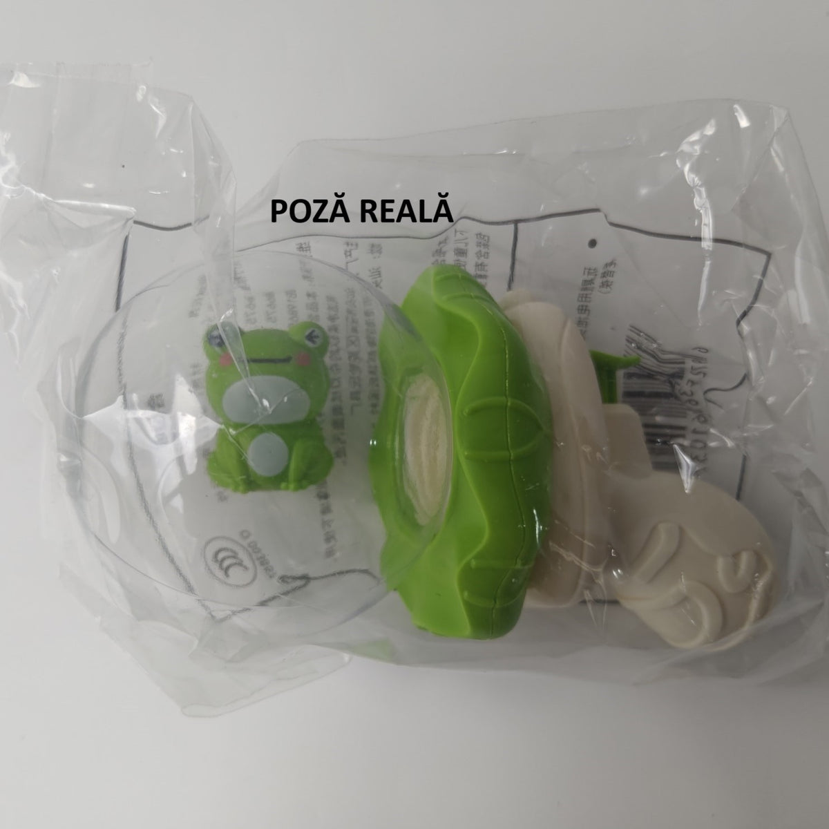 Pistol cu Apa pentru Copii, Jucarie de Vara Model Broscuta, Rezervor Anti-Soc, Material ABS, Capacitate 250 ml, 15.6x8x8.6 cm, Verde