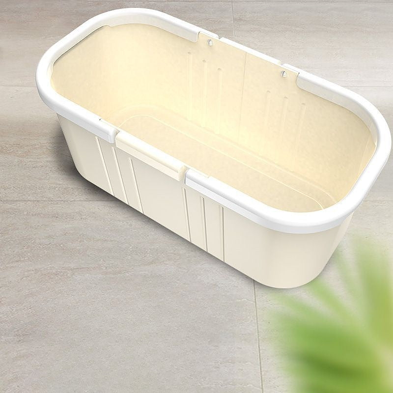 Galeata pentru Mop Plat in X, Recipient Curatare Podele cu Maner Ergonomic, Compatibila cu Mop 37 x 15 cm, Plastic, 45 x 25 x 17.8 cm, Galben