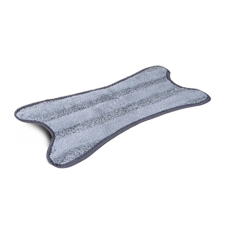 Rezerva Mop Plat, Laveta Microfibra din Fibre Superfine, Absorbție Ridicata, Compatibila Curatare Podele si Tavane, Lavabila la Masina, 15 x 38 cm, Argintiu, 1 Bucata