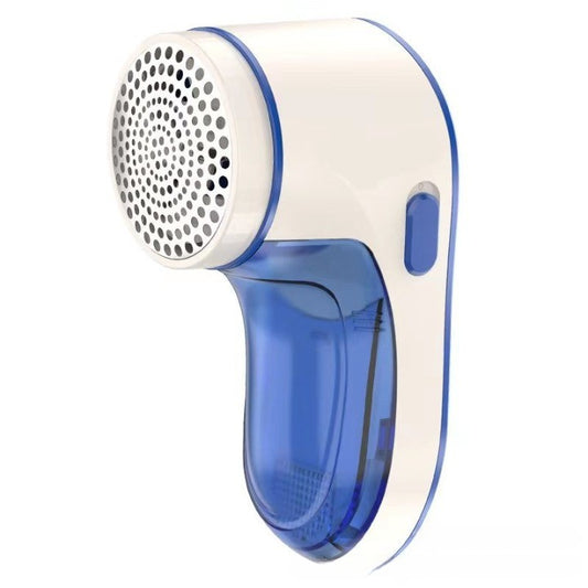 Aparat Electric De Curatat Scame Si Praf, Indepartare Pufuleti Haine, Acumulator Cu Incarcare USB Type-C, Lame Din Otel Inoxidabil, Rezervor Colector, Albastru, 15 x 7 cm