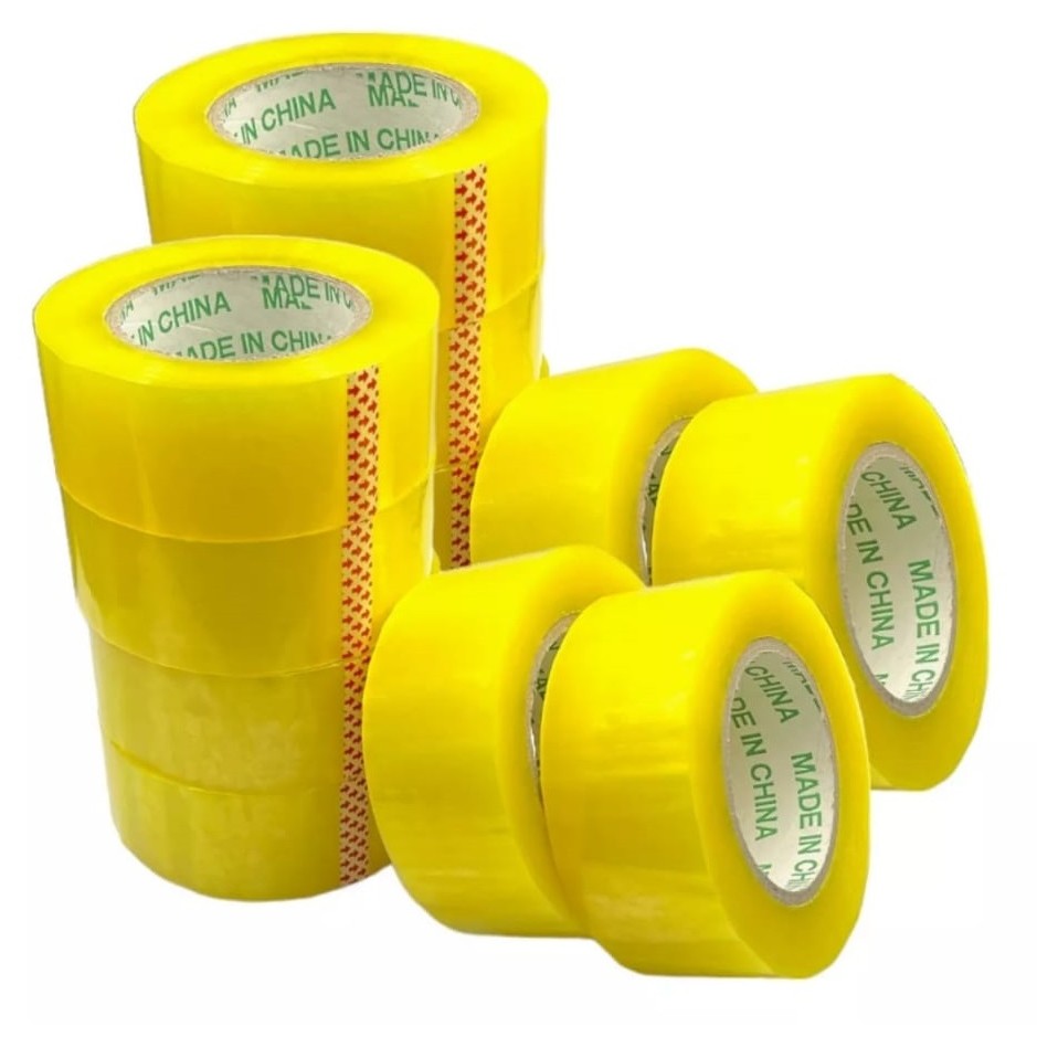 Banda Adeziva Pentru Ambalare Si Sigilare, Aderenta Puternica, Plastic Rezistent, 190 m x 4.8 cm, Transparenta