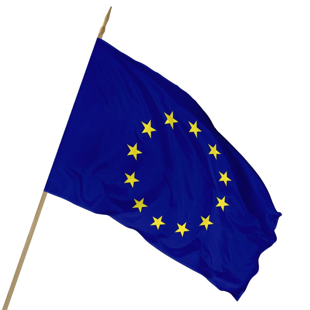 Steag Uniunea Europeana, Material Poliester Rezistent UV si Intemperii, Utilizare Exterior si Interior, Imprimare Ecologica, 90x150 cm