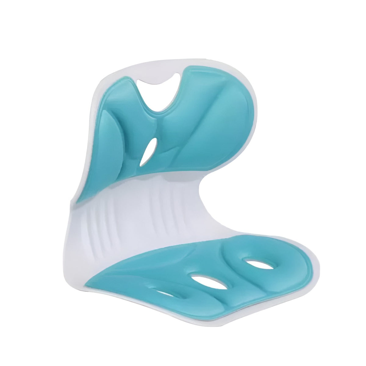 Suport pentru Scaun Corectarea Posturii, Spatar Ergonomic pentru Birou si Auto, Material Respirabil cu Burete Memorie, 32x29x28 cm, Marime S, Verde