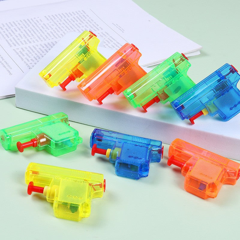 Pistol cu Apa Mini, Jucarie Interactiva de Vara pentru Copii, Design Ergonomic si Rezistent, Plastic, Culori Mixte Random