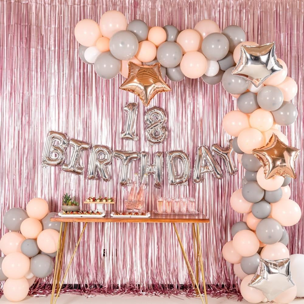 Balon Aniversar Cifra 8, Figurina din Folie Metalizata, Umflare Aer sau Heliu, Ambalaj Individual cu Pai Inclus, Argintiu, 40 cm
