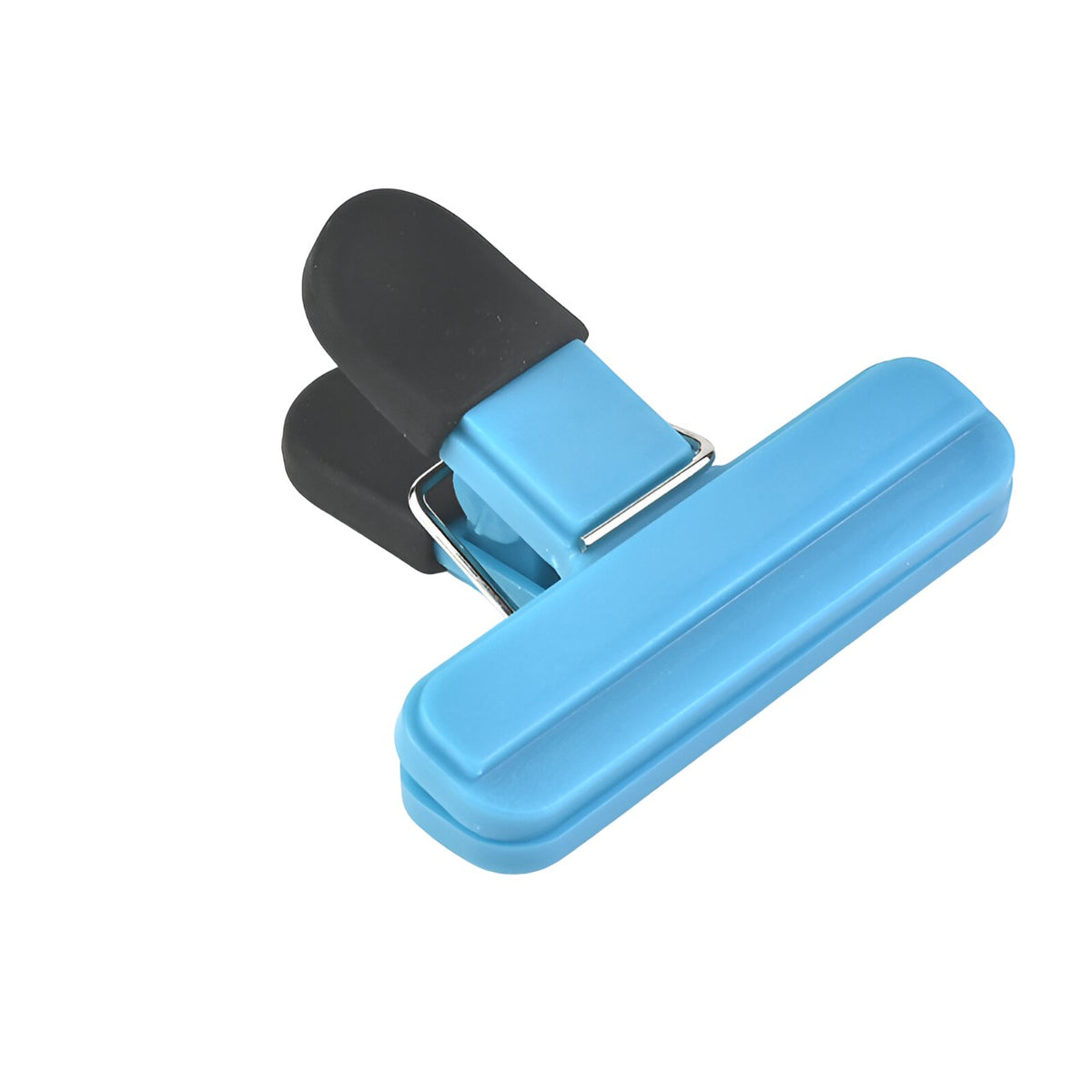 Clește Multifuncțional pentru Sigilarea Pungilor, Clip Etanș pentru Snacks și Alimente, Design Ergonomic, Plastic Rezistent, 7x6.5 cm, Albastru
