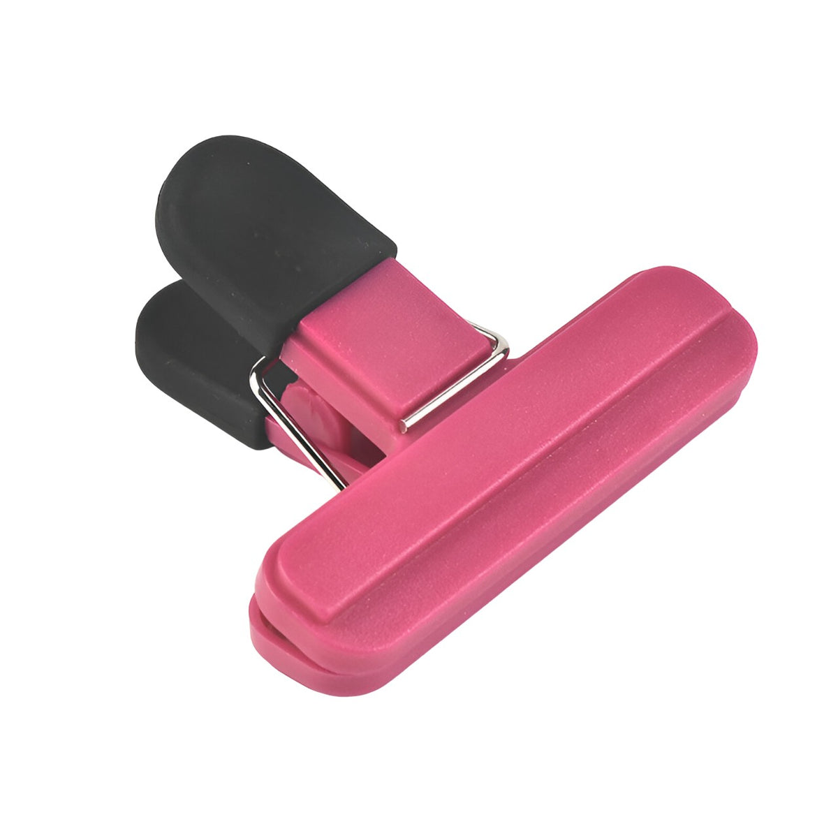 Cleste Multifunctional pentru Sigilarea Pungilor, Clip de Inchidere Ermetica pentru Prospetime Alimente, Plastic Rezistent, 7x6.5 cm, Roz