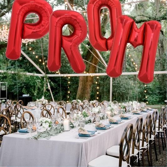 Balon Folie Metalizata Litera O, Decoratiune Petrecere si Aniversare, Umflare Aer sau Heliu, Include Pai, Material Rezistent, 40 cm, Rosu