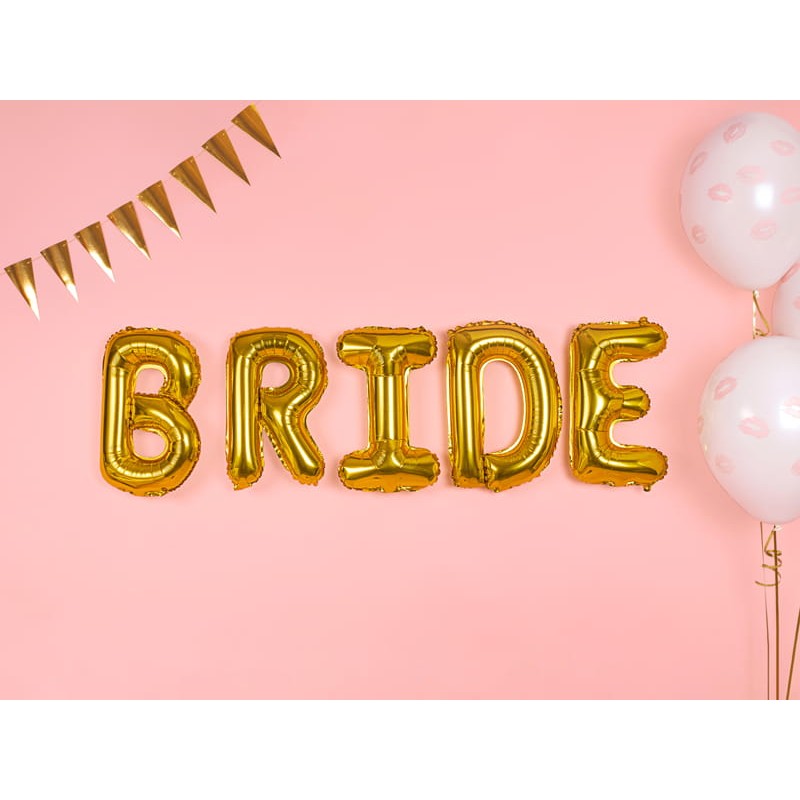 Balon Folie Metalizata Litera I, Dimensiune 80 cm, Umflare cu Heliu sau Aer, Aluminiu, Include Pai, Auriu
