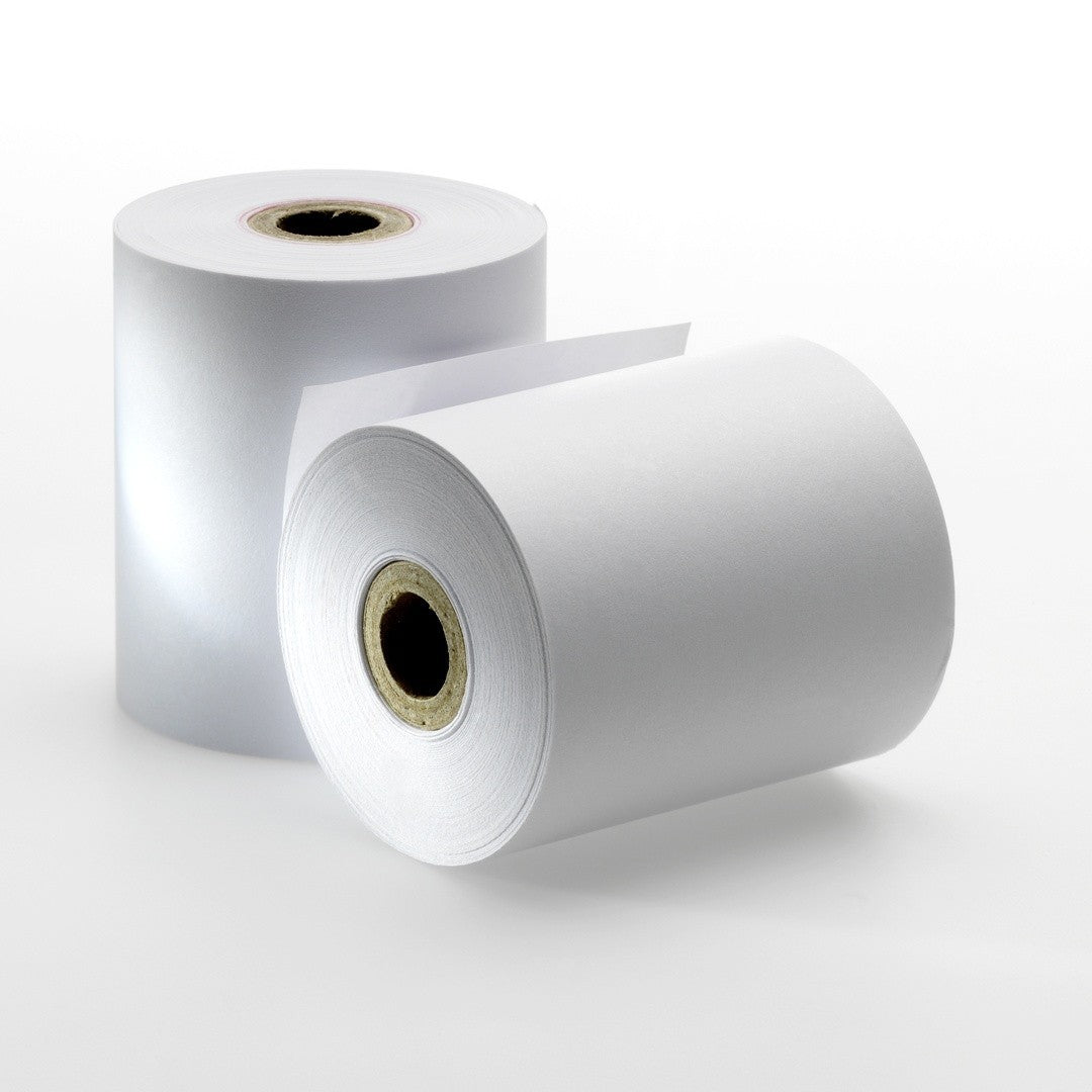 Set 5 Role Hartie Termica pentru Casa de Marcat si POS, Latime 80 mm, Lungime 48 m, Diametru Exterior 76 mm, Alb, 5 Bucati