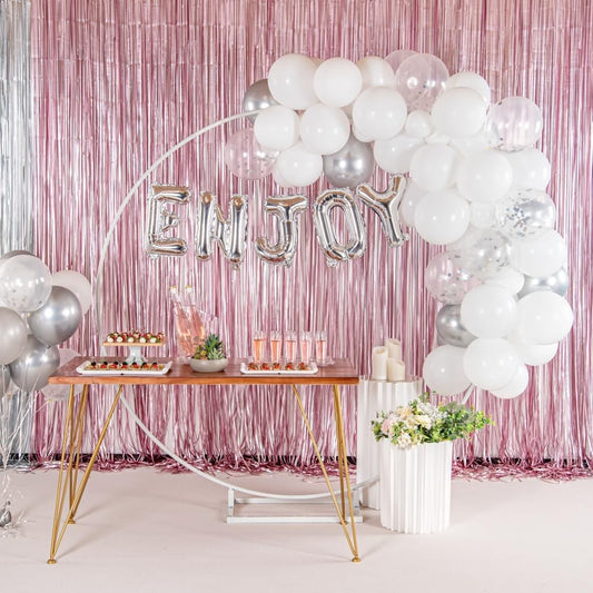 Balon Folie Metalizata Litera O, Decoratiune Petrecere Aniversara, Umflare Heliu sau Aer, Aluminiu, Inclus Pai Umflare, 80 cm, Argintiu